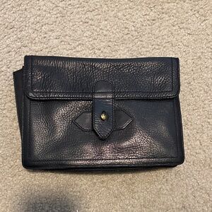 Black Leather Purse. Madewell